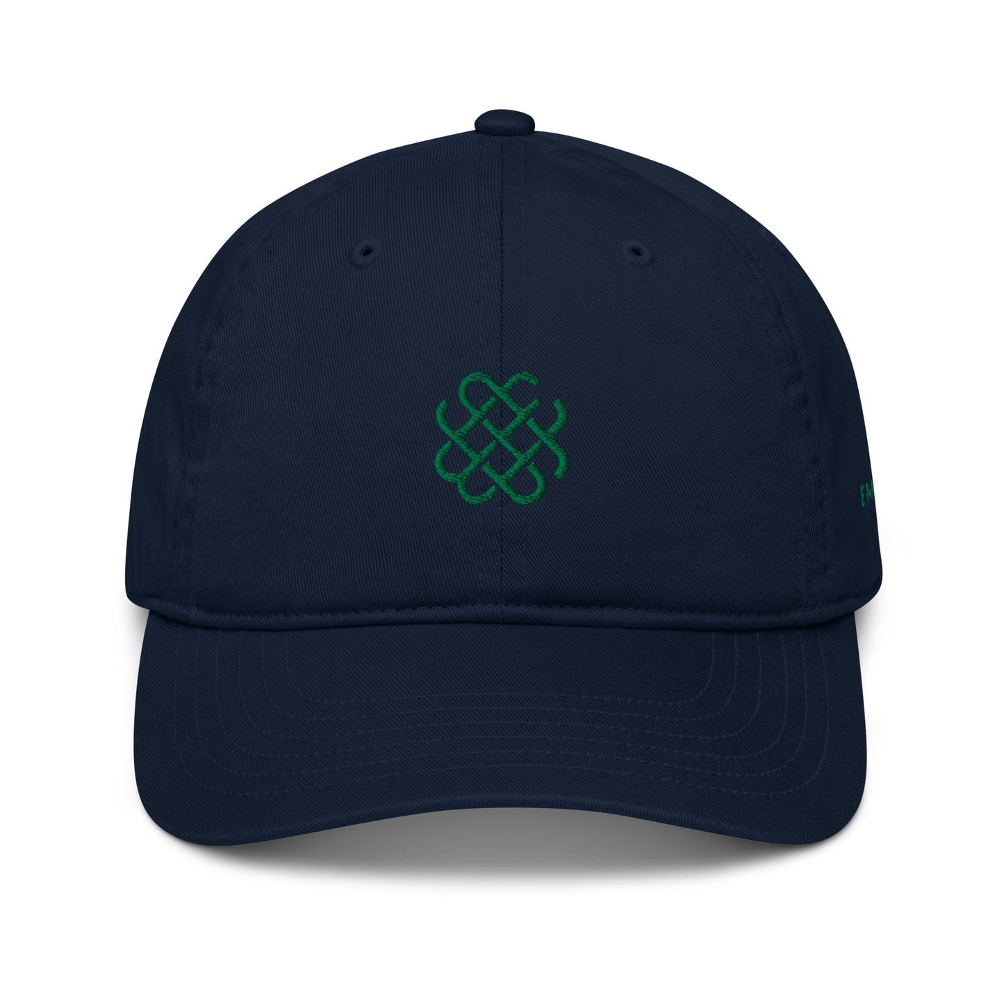 Emerald Stay - Green Icon embroidered - Organic hat