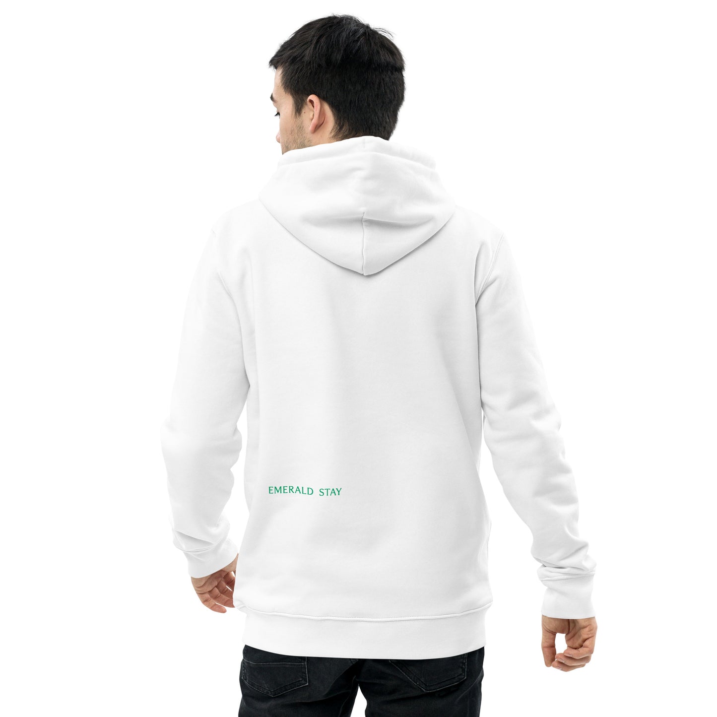 Emerald Stay - Green Icon Unisex Organic hoodie