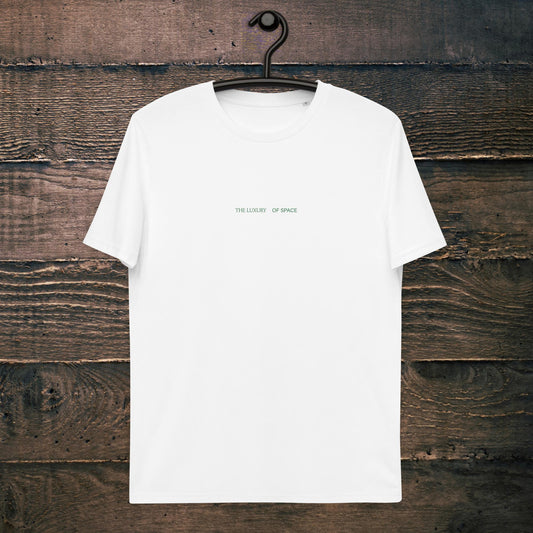 The Luxury of Space - Unisex organic cotton t-shirt